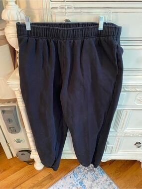 Aeropostale Cloud Soft Black Track Pants Joggers